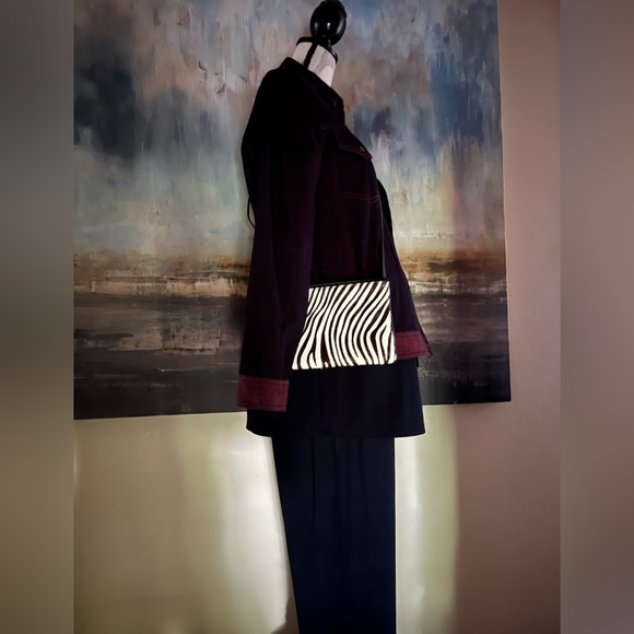 Vintage Y3K maternity collection, purple washed denim jacket - Picture 6 of 15